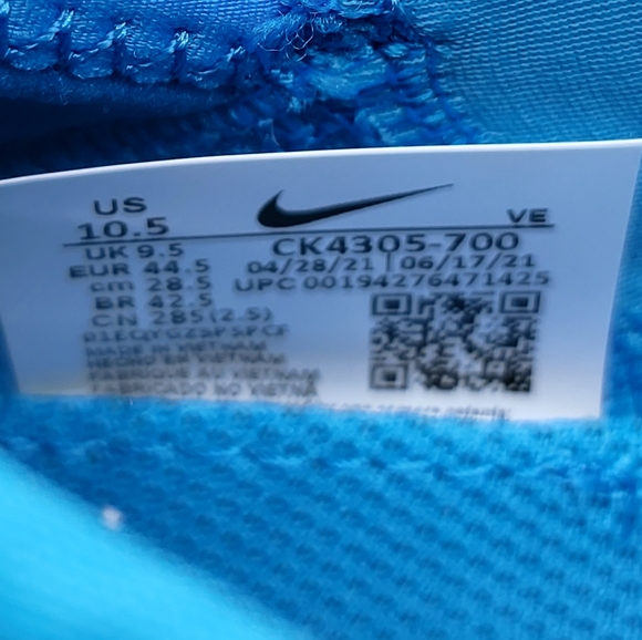 Nike Pegasus Trail 2 Men's Running Shoes Barely Volt/Black - Picture 7 of 7